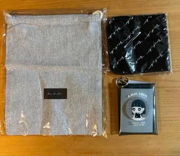 미나미짱 생큐마트 복조리 손수건 클리어 멀티 케이스