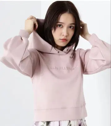 JILL by JILLSTUART 자수 다이버 맨투맨 로고 니트