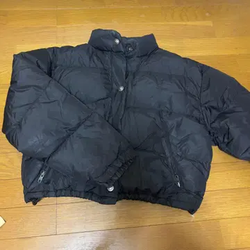 빈티지 vintage 구제 의류 블랙 다운 자켓 M