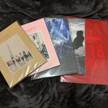 SCANDAL 라이브 팜플렛 세트