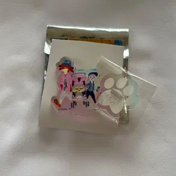 주토피아2 오로라 아크릴 스탠드 닉 주디 피닉