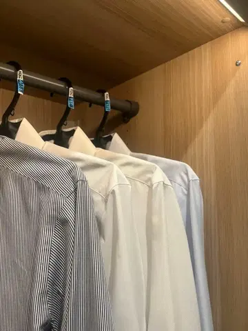 아르코디오 카미차니스타 화이트 라이트 블루 38 4장 세트 클리닝 완료