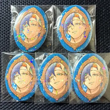마남의 이치 고쿠라쿠 홀로그램 캔뱃지 점프샵 5세트