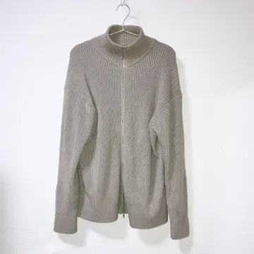 그레이지 코튼 아크릴 드라이버즈 니트 M