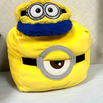 유니버설 스튜디오 재팬 미니언 캡 스퀘어 쿠션