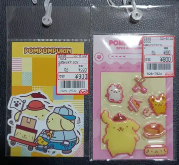 폼폼푸딩 30주년 스티커 2종