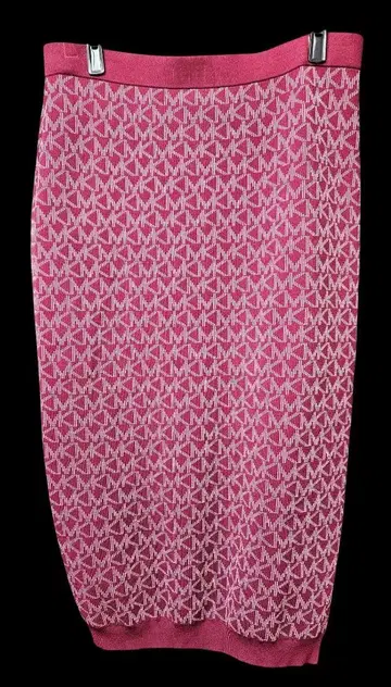 MICHAEL KORS 볼드 패턴 타이트 스커트