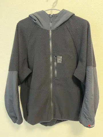 standard california 플리스 자켓 블랙