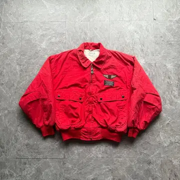 press at 쇼트 기장 밀리터리 자켓 드리즐러 충전솜