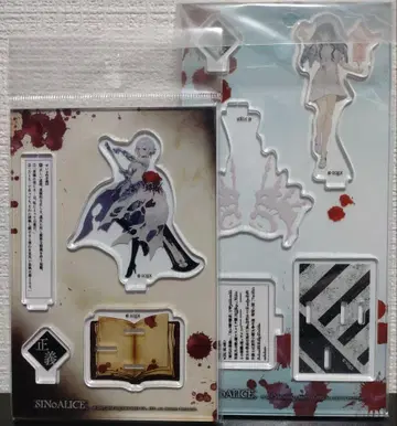 시노아리스 아크릴 스탠드 스노우 화이트 2개 세트