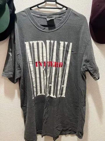 닐바나 NIRVANA IN UTERO T셔츠 유로 부트 XL