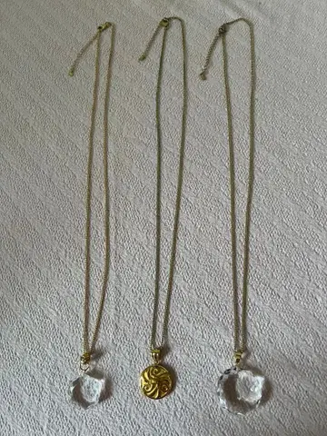 수정원 금지 간지 본존 펜던트 목걸이 묶음 판매