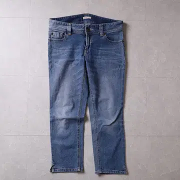 Valman 인디고 블루 스트레이트 데님 캐주얼 성숙한 코디 스테디셀러