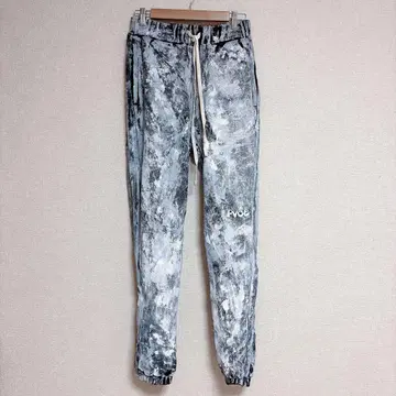 pvot 페인트풍 조거 팬츠 M