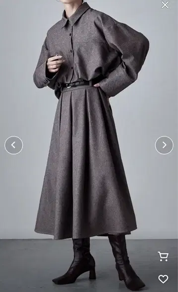 바이컬러 헨리넥 셋업