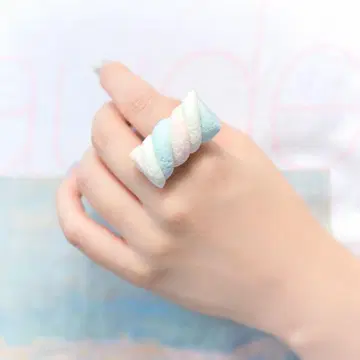 Q-pot 마쉬멜로우 반지