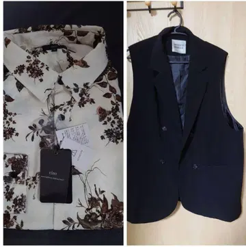 특촬물 배우 착용 의상 셔츠 & 베스트