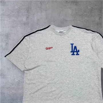 MLB LA 다저스 공식 맨투맨 반팔 y2k XL 티셔츠