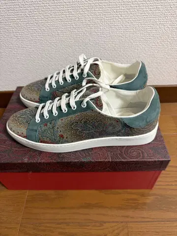 에트로 ETRO 페이즐리 무늬 캐주얼 스니커즈 42