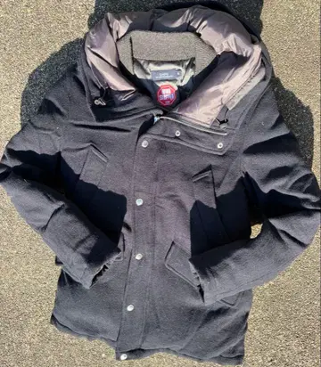 SHIPS 블루종 네이비 후드 부착 S 아우터 WIND STOPPER