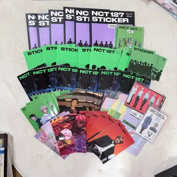 NCT 127 sticker 포토 카드 등 다수