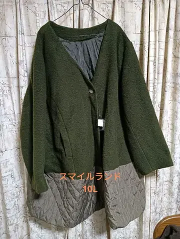 택 포함 새상품 스마일랜드 10L 안감 부착 코트
