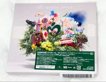 Mrs. GREEN APPLE 10 초회 한정판 CD+Blu-ray