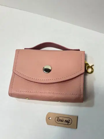 천연 가죽 마이백 홀더 카드 홀더 미니 백