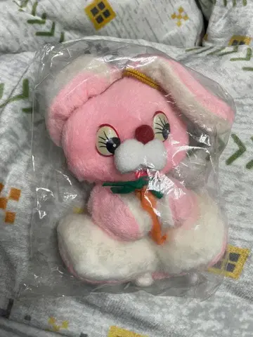 산에이 봉제 인형 파우치 토끼 빈티지 산에이 토이