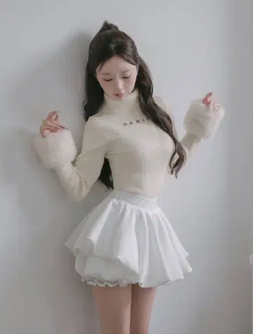 Darich 스무스 퍼 리브 니트탑 IVO FREE