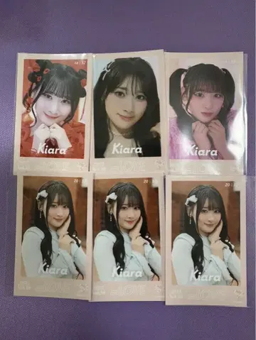 =LOVE 이코러브 미니 포토카드 vol.10 사이토 쥬아라 6장 세트!