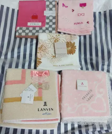 브랜드 손수건 5개 세트