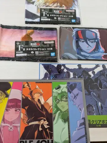 BLEACH 제일복권 타월&클리어 포스터