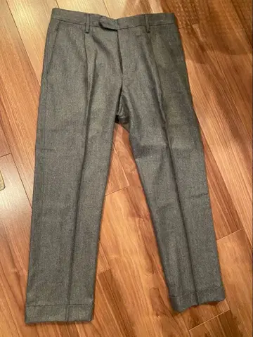 BEAMSF 별주 GERMANO 그레이 울 슬랙스