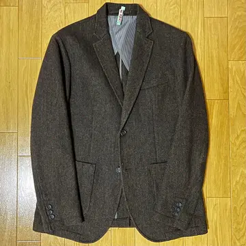 BEAMS LIGHTS 울 헤링본 자켓 컨디션 최상