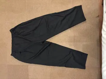 STUDIOUS 블랙 와이드 슬랙스 사이즈 2