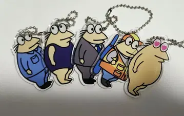 난j민 아크릴 키링 5개 세트