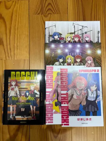 극장 총집편 봇치 더 록! blu-ray 팜플렛 등 세트