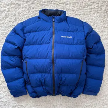 미사용급 몽벨 퍼마프로스트 라이트 다운 자켓 블루