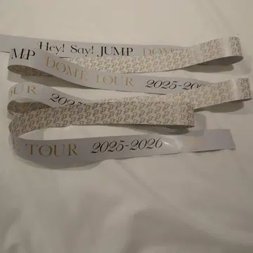 Hey! Say! JUMP 돔 투어 2025-2026 은색 테이프