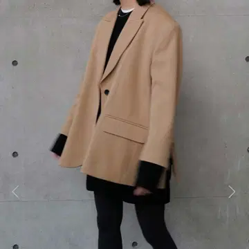 MACHATT 정품 울 오버 자켓 (베이지)