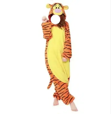 인형옷 파자마 성인용 티거