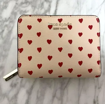 새상품, 미사용 케이트 스페이드 뉴욕 접이식 지갑