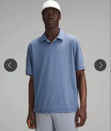 [ 새상품 ] Lululemon 남성용 피케 셔츠