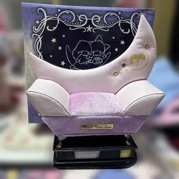 달 모양 액세서리 함. 핑크