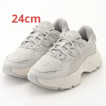 [새상품급] 24.0cm PUMA 오키드 셀프러브 우먼 그레이