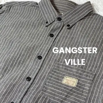 GANGSTERVILLE 스트라이프 긴팔 셔츠