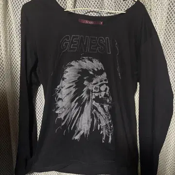 SEANA GENESIS 블랙 XL 긴팔 티셔츠