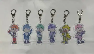 오소마츠 6쌍둥이 아크릴 키링 세리아 콜라보 2024