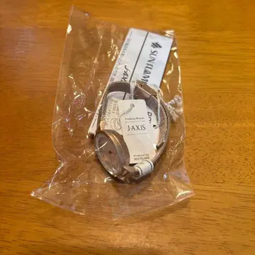 J-AXIS 골드 메쉬 밴딩 시계